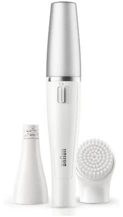 Epilatore Braun FACESPA 810 White e Silver
