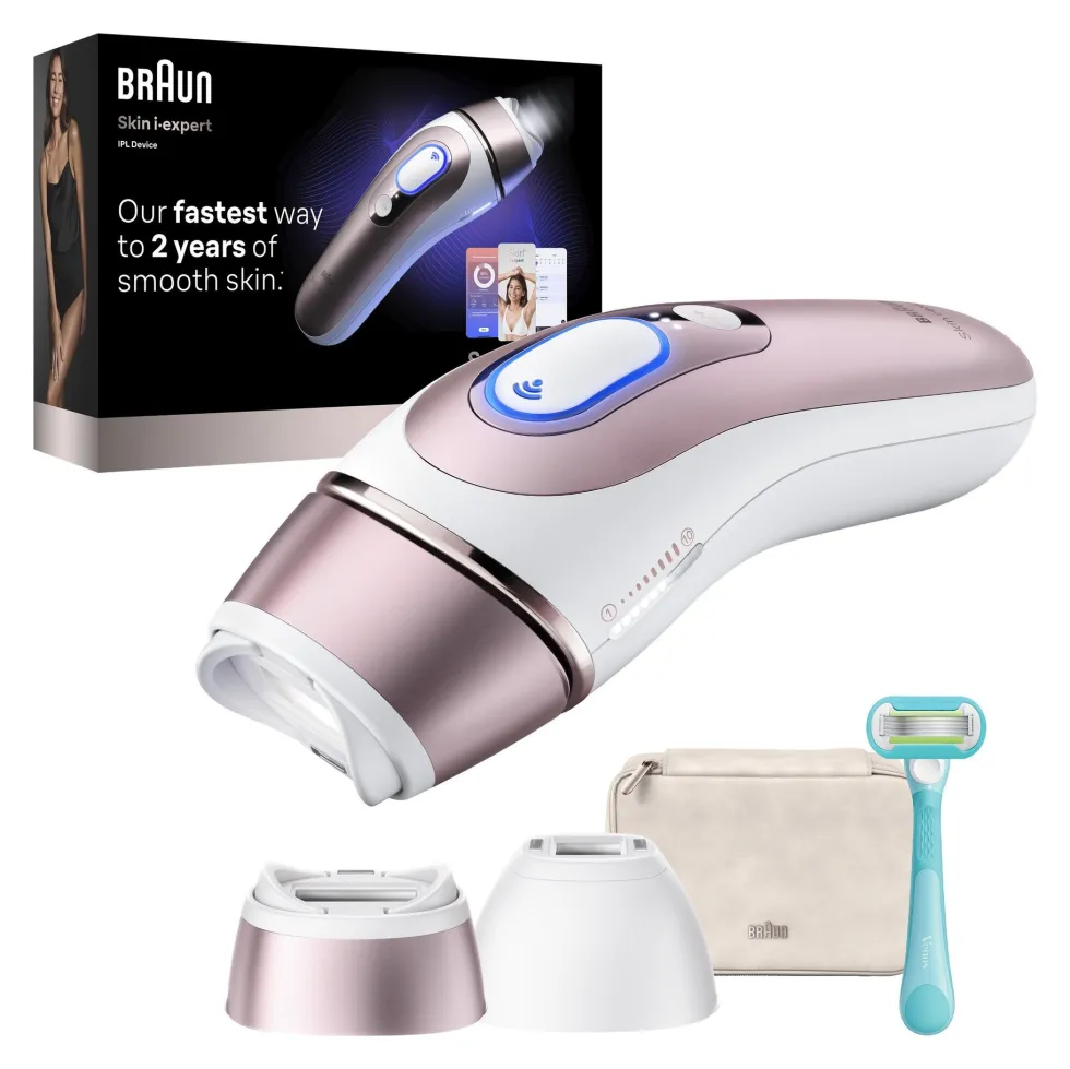 Epilatore Braun PL7211 SKIN I EXPERT White e Rose