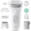 Epilatore Braun SE7 081 SILK EPIL 7 Skin Spa White e Silver