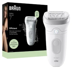 Epilatore Braun SE7 000 SILK EPIL 7 White e Silver