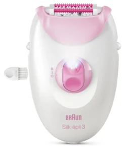 Epilatore Braun SE3 000 SILK EPIL 3 White e Pink