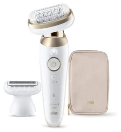 Epilatore Braun SES9 030 SILK EPIL 9 Flex 3D White e Gold