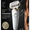 Epilatore Braun SES9 011 SILK EPIL 9 Flex 3D White e Gold