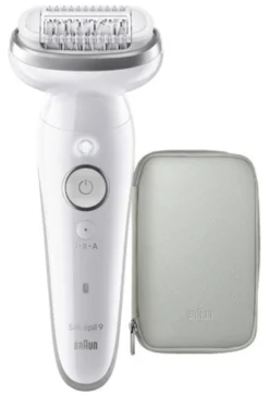 Epilatore Braun SES9 000 SILK EPIL 9 White e Silver