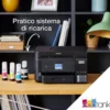 Epson Mfc Inkjet A4 Ecotank Et-4800 B/N 10 Ipm Colori 5 Ipm Fax Wifi