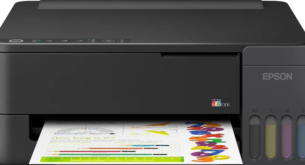 Epson Stampante Inkjet A4 Ecotank Et-1910 B/N 33 Ipm Colori 15 Ipm Wifi
