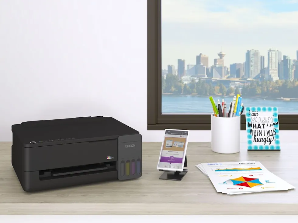 Epson Stampante Inkjet A4 Ecotank Et-1910 B/N 33 Ipm Colori 15 Ipm Wifi