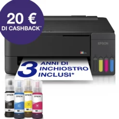 Epson Stampante Inkjet A4 Ecotank Et-1910 B/N 33 Ipm Colori 15 Ipm Wifi