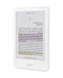 E-reader Kobo Clara N367-KU-WH-K-CK con schermo a colori