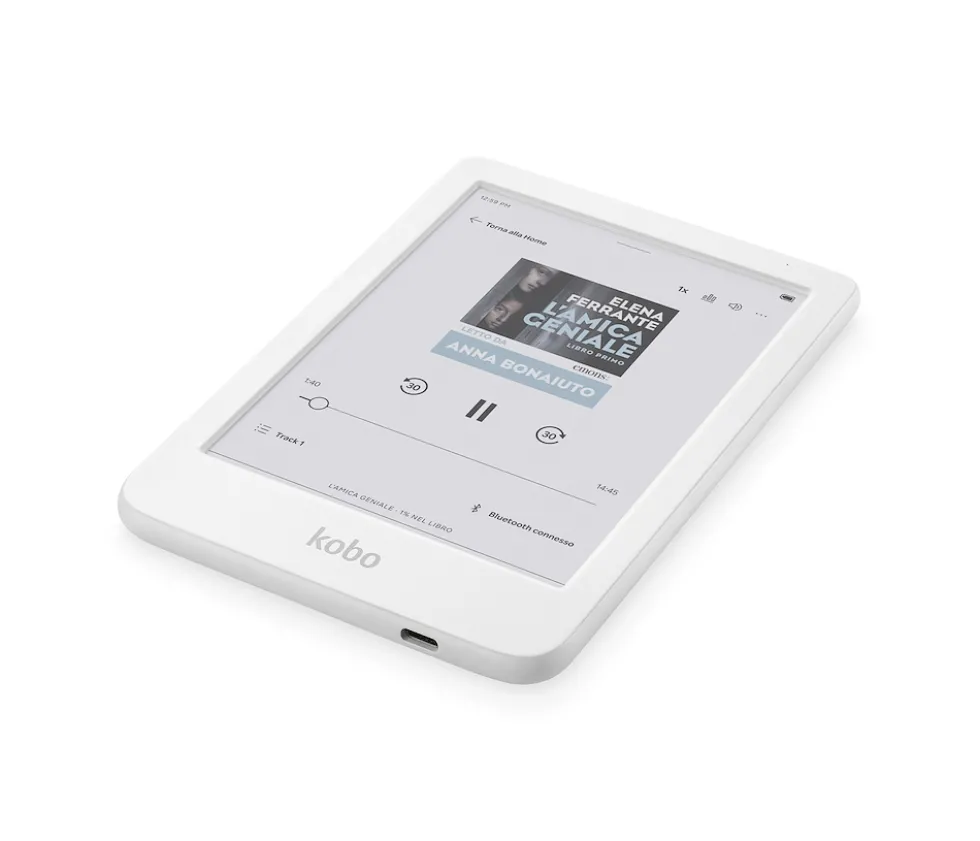 E-reader Kobo Clara N367-KU-WH-K-CK con schermo a colori