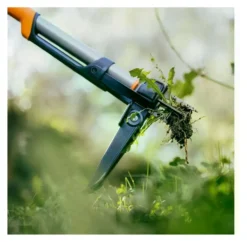 Estirpatore Fiskars 1020126 ERGONOMIC per erbacce Silver e Arancio