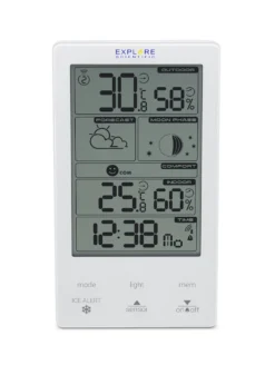 Explorer Scientific Barometro Touch Temp/Umid Int./Est.ice Allert Retroilluminazione