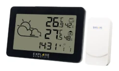 Explorer Scientific Barometro Temp/Umid Int./Est.previsioni Del Tempo, Retroillum.