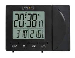 Explorer Scientific Orologio C/Proiezione Temp.int.retroilluminazione,Alim. Ac Incluso