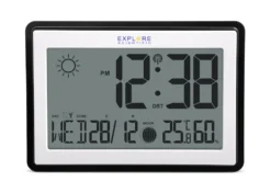 Explorer Scientific Orologio Parete Temp.int. Fasi Lunari