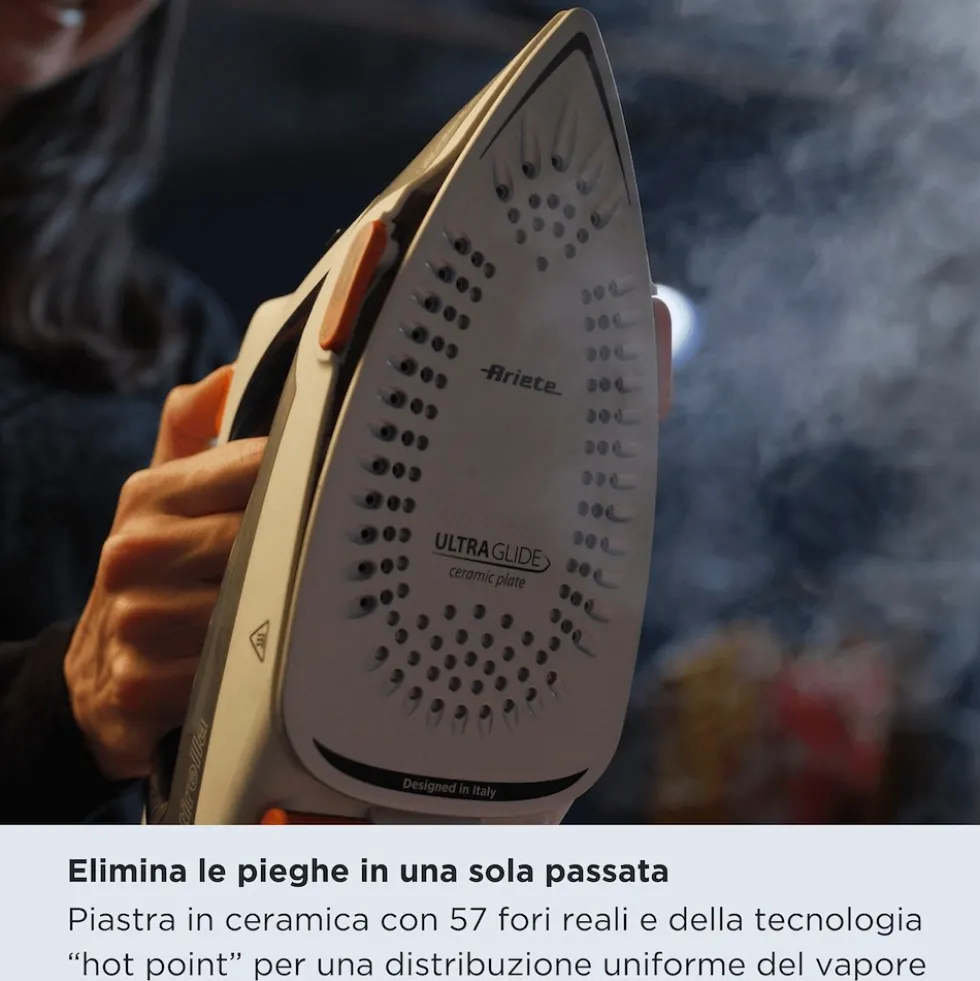Ferro da stiro a vapore Ariete 6190 Step UP con piedini intelligenti