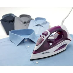 Ferro da stiro a vapore Ariete 6235 Steam Iron 2000W con piastra in ceramica