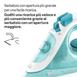 Ferro da stiro a vapore Braun TexStyle 3 SI3041GR 2350W