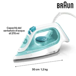 Ferro da stiro a vapore Braun TexStyle 3 SI3041GR 2350W