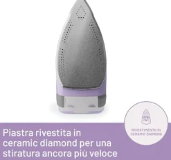 Ferro da stiro Imetec Intellifast 9030, 2400 W con piastra Ceramic Diamond