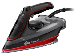 Ferro stiro vapore Braun 0127406020 FREESTYLE 5 SI5057RD Black e Red