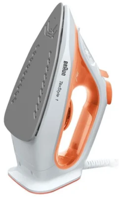 Ferro stiro vapore Braun 0127407000 TEXSTYLE 1 SI1009OR Orange e White