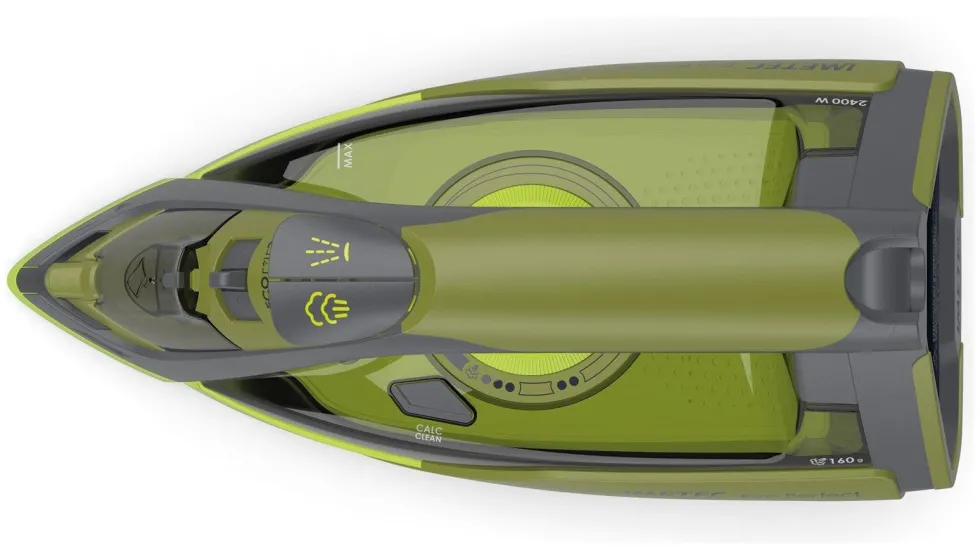 Ferro stiro vapore Imetec 9017 ECO PERFECT Verde e Grigio