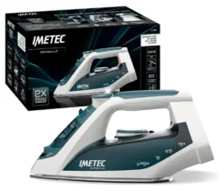 Ferro stiro vapore Imetec 9006 ZEROCALC Z1 2500 Bianco e Verde