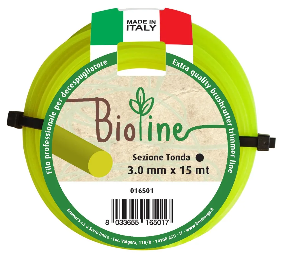 Filo decespugliatore Brumar 016501 BIOLINE Giallo