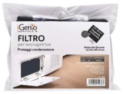Filtro asciugatrice Igenio 938 Proteggi condensatore Black