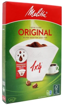 Filtro carta caffè Kaufgut 57060 MELITTA 4 tazze
