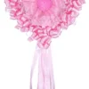 Fiocco nascita Baby Idea CM R Cuore Medio Rosa
