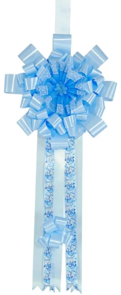 Fiocco nascita Baby Idea FC P piccolo Azzurro
