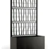 Fioriera con grigliato Stefanplast 68601 ETHICA Grafite
