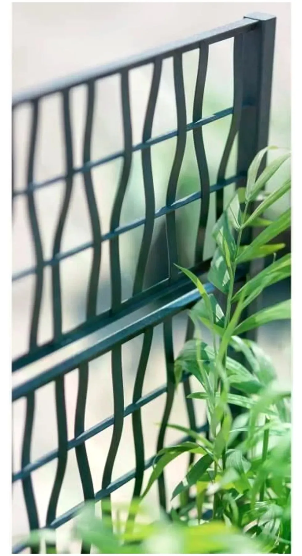 Fioriera con grigliato Stefanplast 68601 ETHICA Grafite