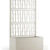 Fioriera con grigliato Stefanplast 68600 ETHICA Bianco gesso