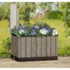 Fioriera Keter K260786 SIGNATURE Knock Down Planter Ashwood