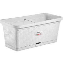 Fioriera Stefanplast 75350 NATURAL Bianco