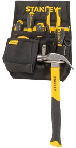 Fodero attrezzi Stanley 196181 4 tasche da cintura Grigio scuro