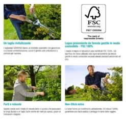 Forbice tagliasiepi Gardena 12300 20 NATURECUT