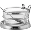 Formaggiera Pinti inox 50943400 Nouvelle Cuisine con cucchiaino Cromo