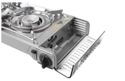Fornello campeggio Brunner 0708017N Devil Double Grill Cromo