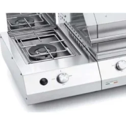 Fornello Dual per barbecue a gas Fry Top e Sun grill