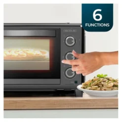 Forno elettrico Cecotec 03818 BAKE&TOAST 2600 Black