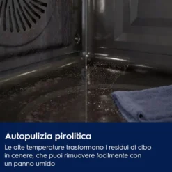 Forno elettrico Electrolux EOF4P46TX2 72L Pirolitico A++