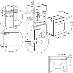 Forno elettrico Electrolux EOD3S44TX2 con funzione vapore