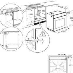 Forno elettrico Electrolux EOD3S44TX2 con funzione vapore