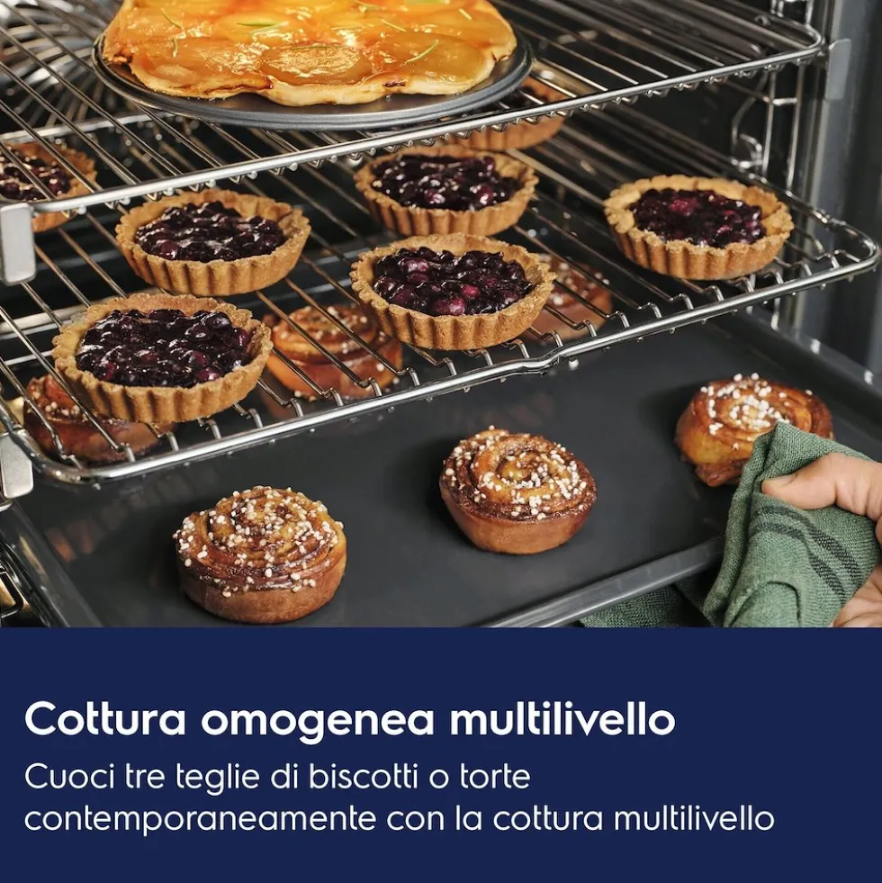 Forno elettrico Electrolux EOF4P56H con pulizia pirolitica e cottura uniforme