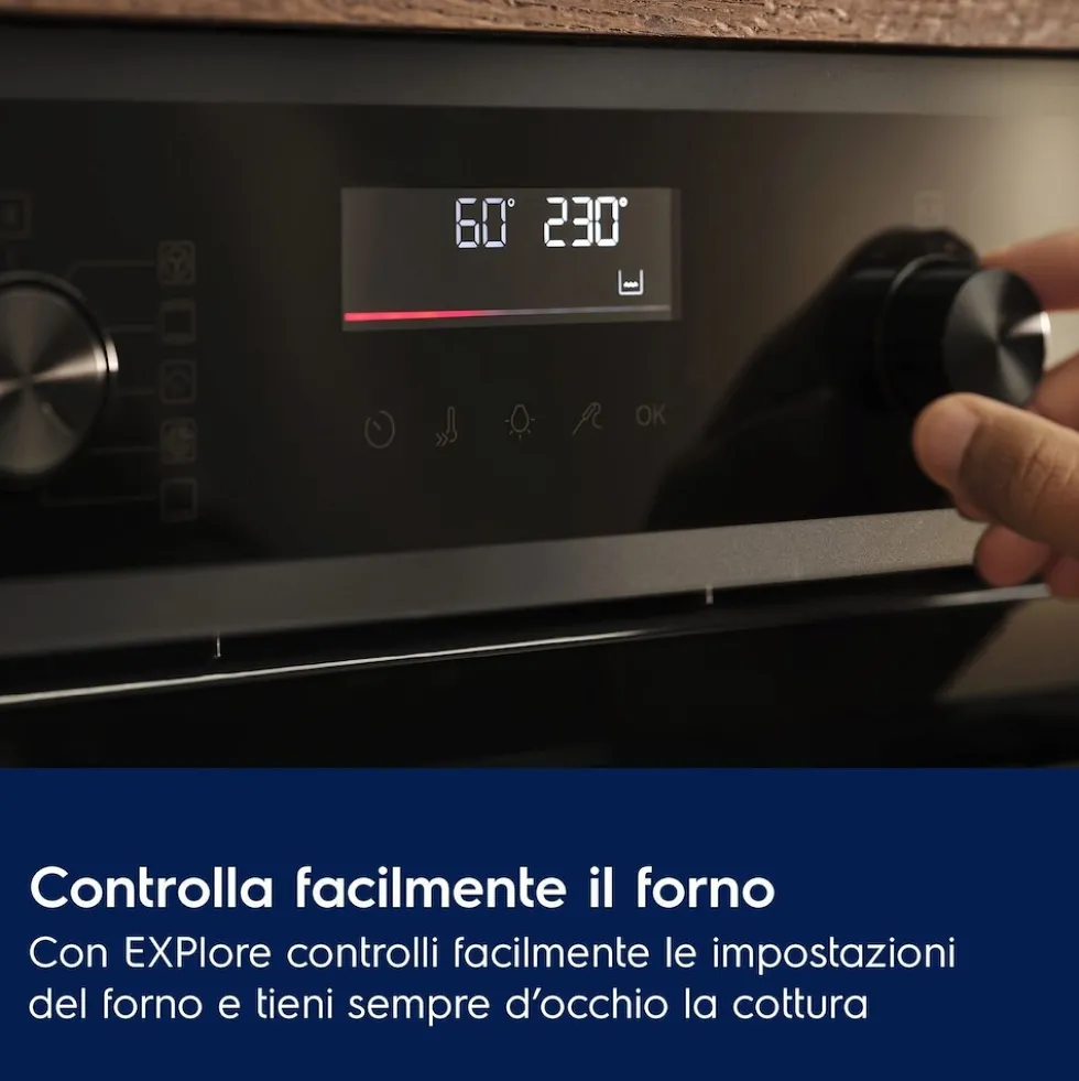 Forno elettrico Electrolux EOF4P56H con pulizia pirolitica e cottura uniforme