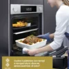 Forno elettrico Samsung Dual Cook NV7B44403BS con WiFi e funzione Vapore